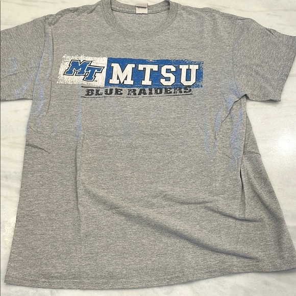 MTSU Blue Raiders Grey Short Sleeve Tee - Picture 2 of 8